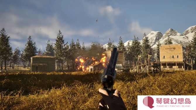 《诅咒西部》正式登陆Steam 合作生存恐怖射击