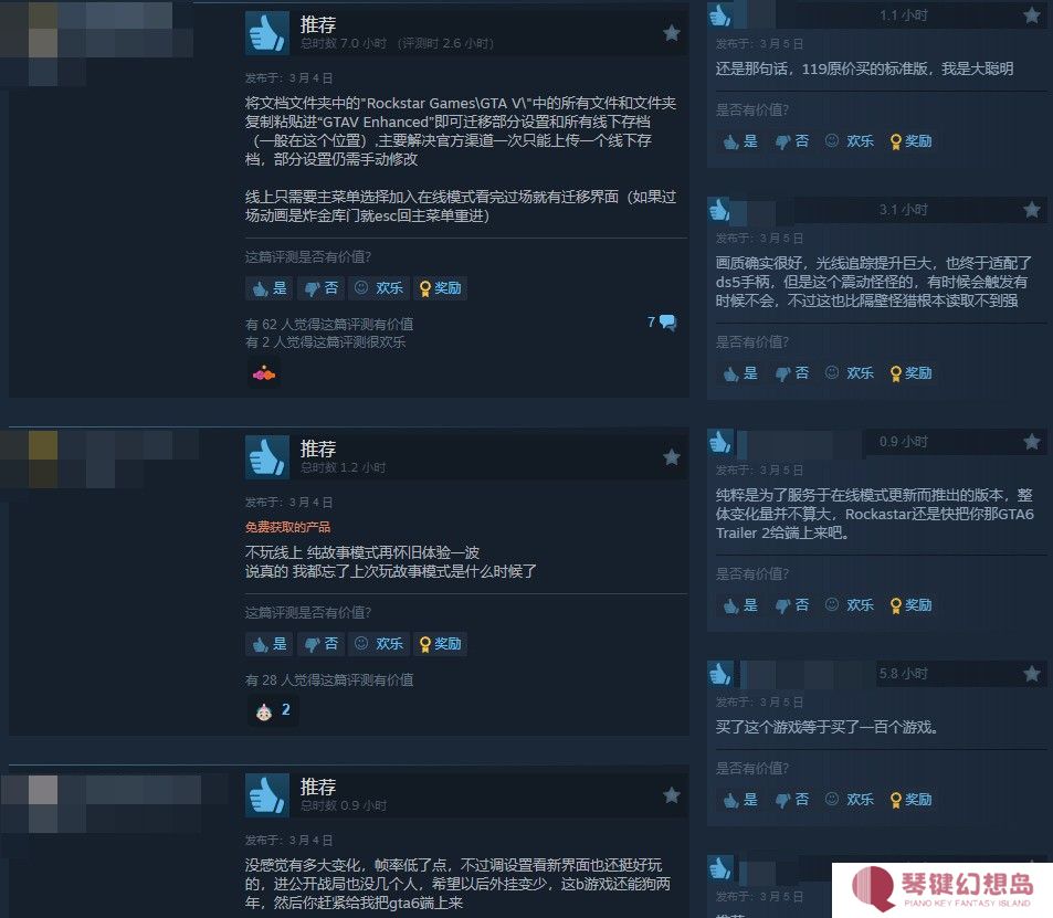 《给他爱5》增强版Steam褒贬不一 画质提升不少