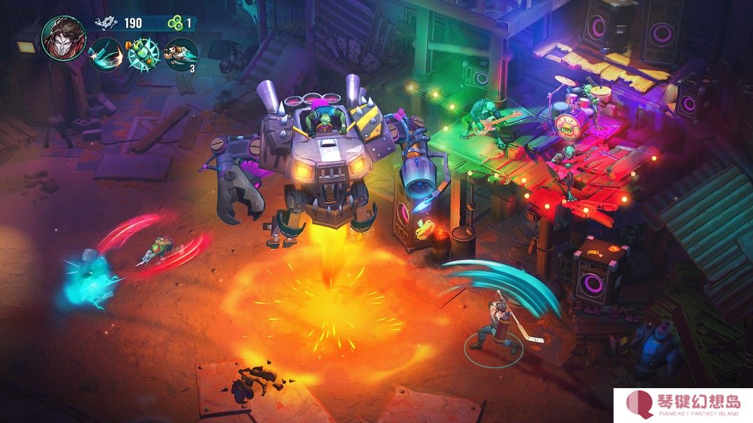《忍者神龟：破碎命运》DLC“凯西琼斯与*场困局”现已推出获好评