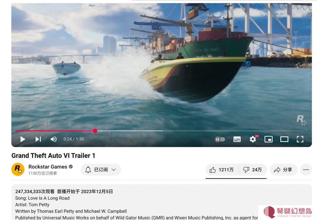 《GTA6》只有临近发售时才启动宣传