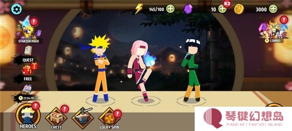 火柴人忍者3v3竞技场