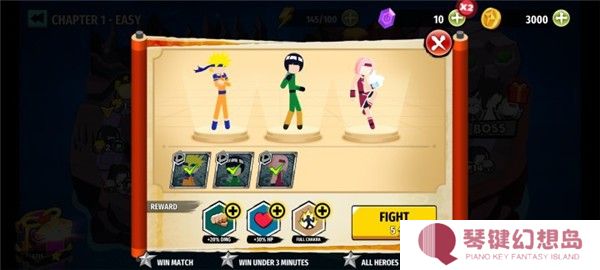 火柴人忍者3v3竞技场