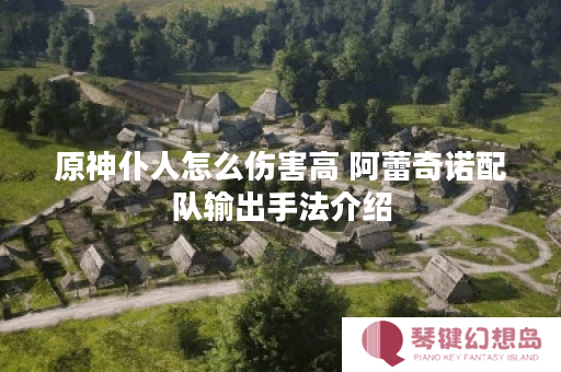 原神仆人怎么伤害高 阿蕾奇诺配队输出手法介绍