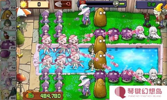 植物娘大战僵尸手机版