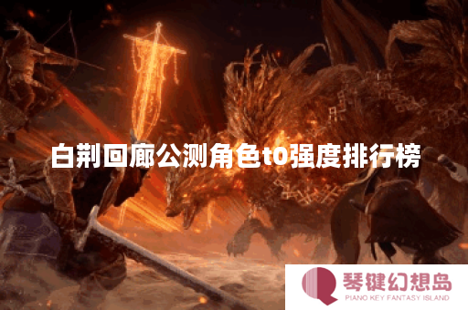 白荆回廊公测角色t0强度排行榜